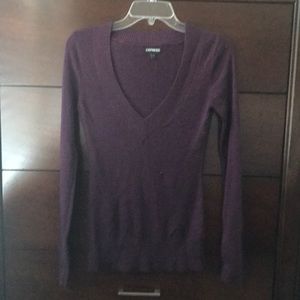 Purple sweater